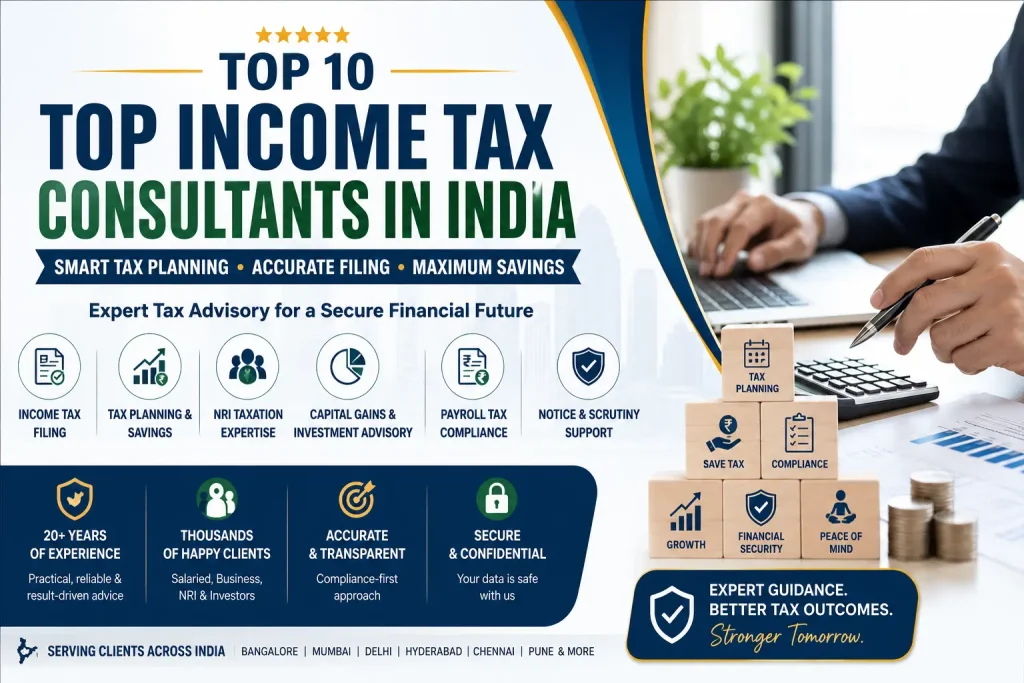 Top Income Tax Consultants in India
