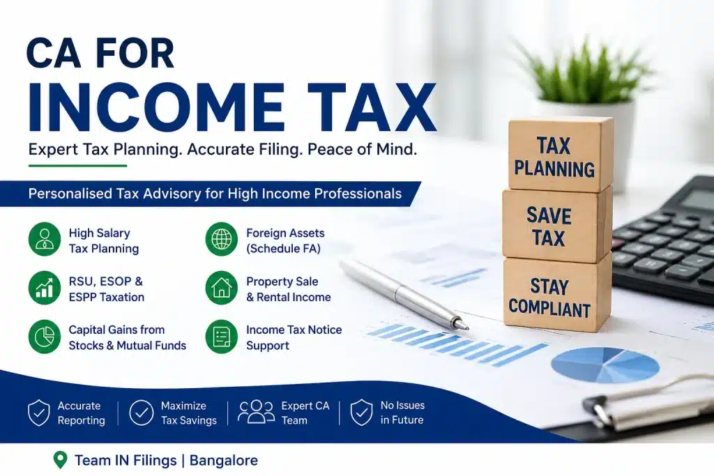 CA for Income Tax in Bangalore 9 CA for Income Tax